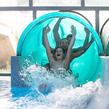 Spa&szlig;bad und Freizeitbad f&uuml;r Kinder in NRW mit Rutschen
