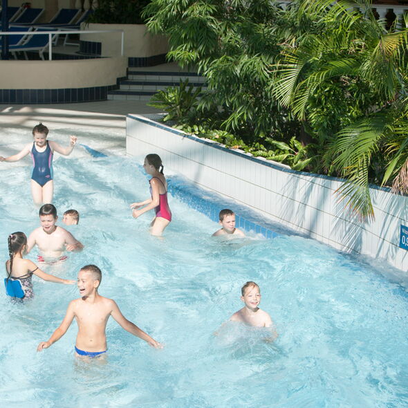 Erlebniswelten des Spa&szlig;bad der Sachsen-Therme Leipzig ideal zum Kindergeburtstag im Schwimmbad