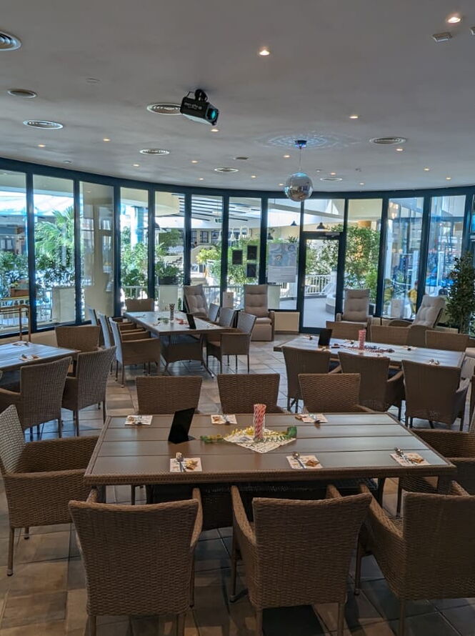 Event Lounge f&uuml;r Veranstaltungen in der Eventlocation der Sachsen Therme