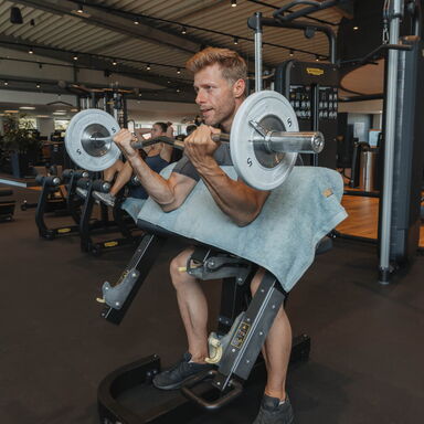 Traning im Vita Spa in der Sachsen Therme, dem Fitnessstudio bei Leipzig