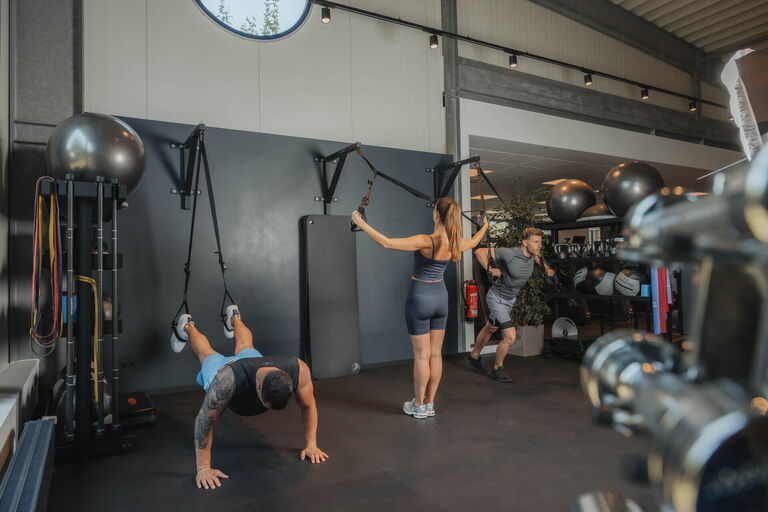 Traning im Vita Spa in der Sachsen Therme, dem Fitnessstudio bei Leipzig