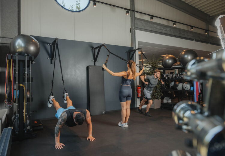 Traning im Vita Spa in der Sachsen Therme, dem Fitnessstudio bei Leipzig